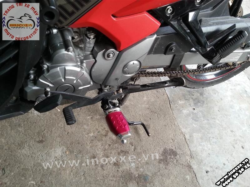 Phụ kiện trang trí Exciter 2014 - Gác chân trước